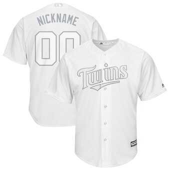 Minnesota Twins Majestic 2019 Players' Weekend Cool Base Roster Customized White Jersey,We sell and wholesale Minnesota Twins Majestic 2019 Players' Weekend Cool Base Roster Customized White Jersey on line form chian!